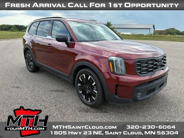 Certified Used 2023 Red Kia SX-Prestige image 2