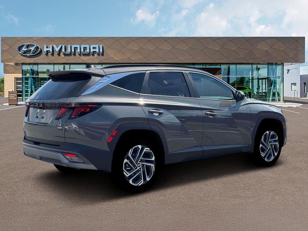 New 2026 Gray Hyundai SEL Plus AWD image 8