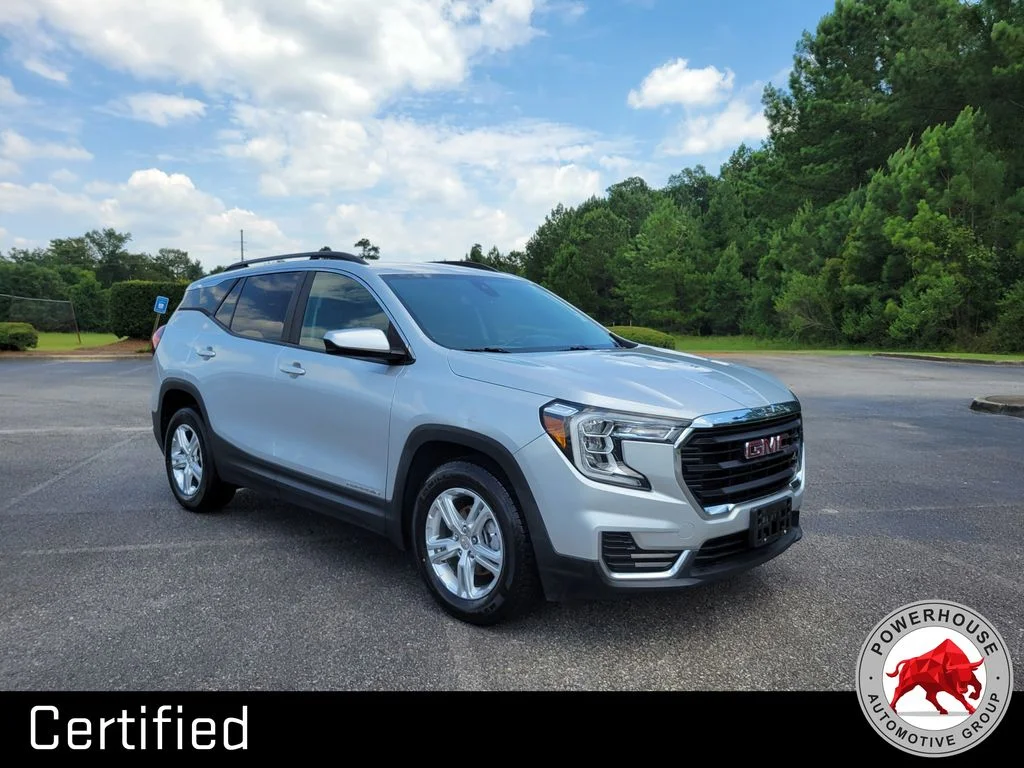Used 2022 Silver GMC SLE image 8