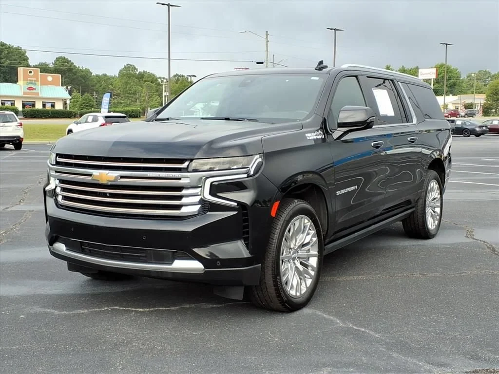 Used 2021 BLACK Chevrolet High Country image 1