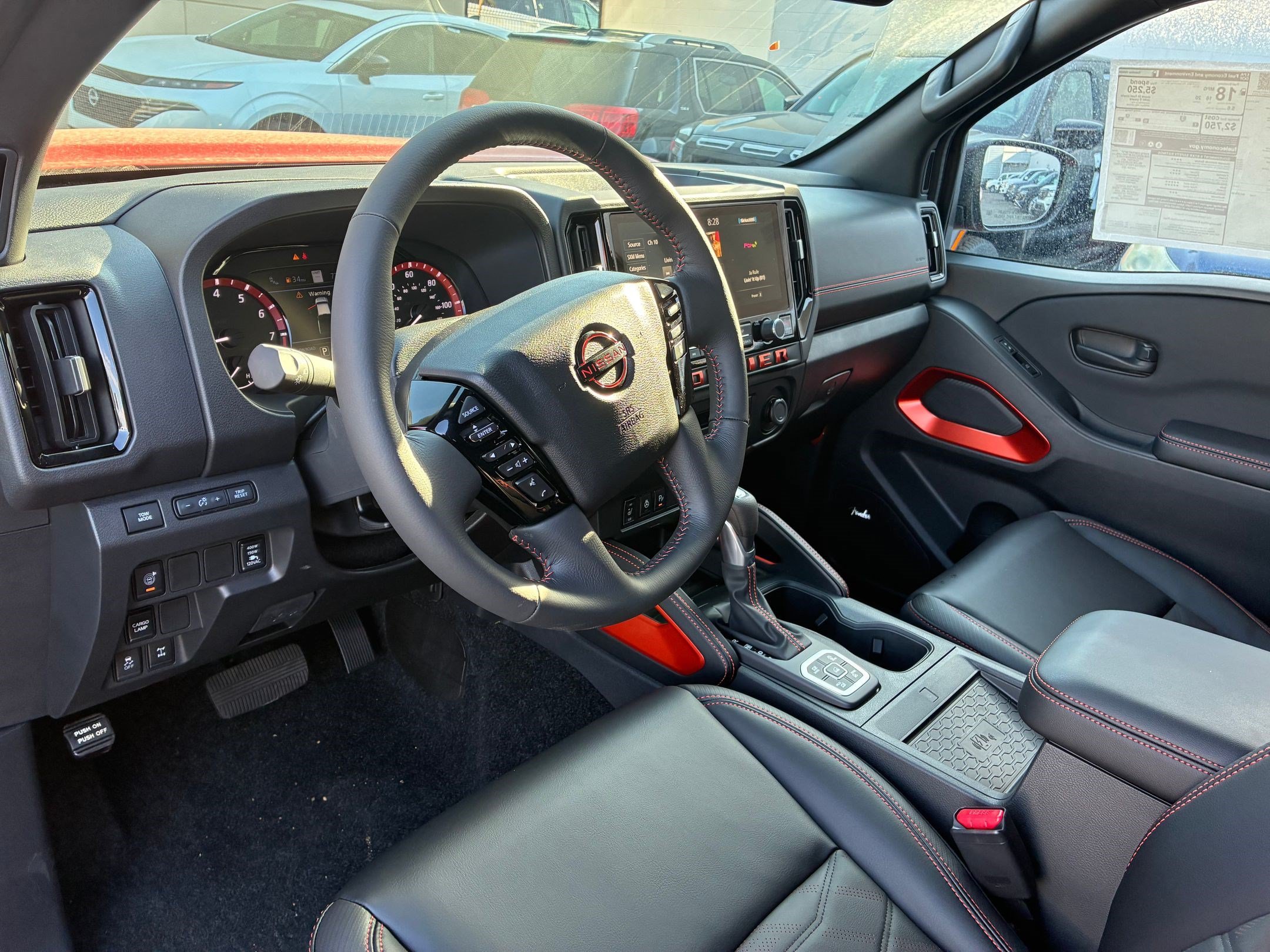 New 2026 Afterburn Orange Nissan Crew Cab PRO-4X® Long Bed image 12