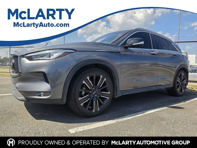 Used 2021 Gray INFINITI LUXE image 1