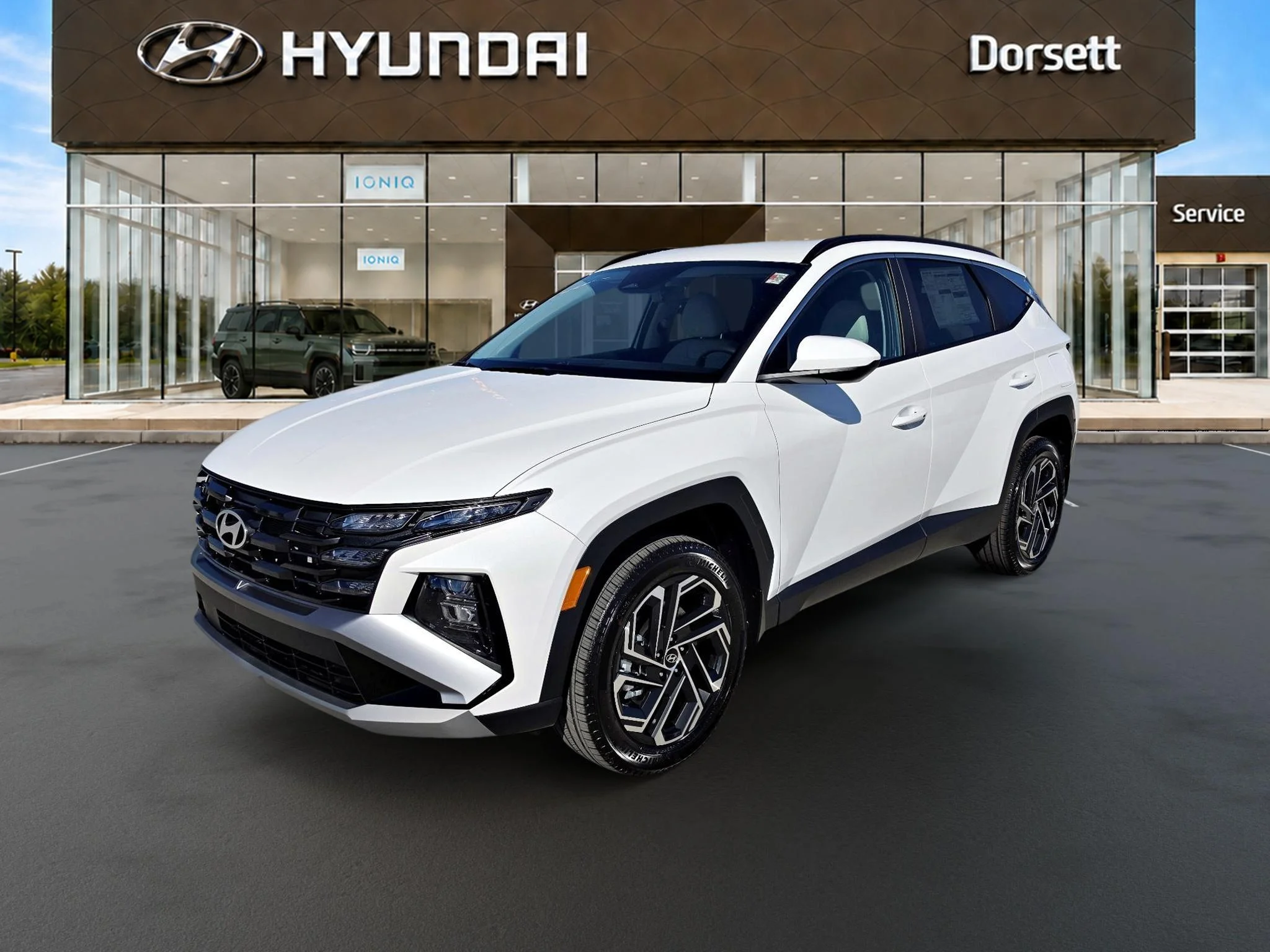 New 2026 Serenity White Pearl Hyundai SEL Plus image 1