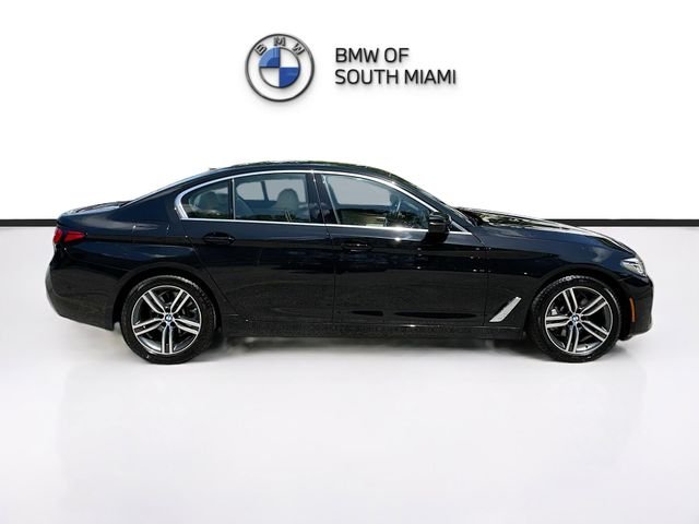 Certified Used 2023 Black BMW 530i xDrive image 8