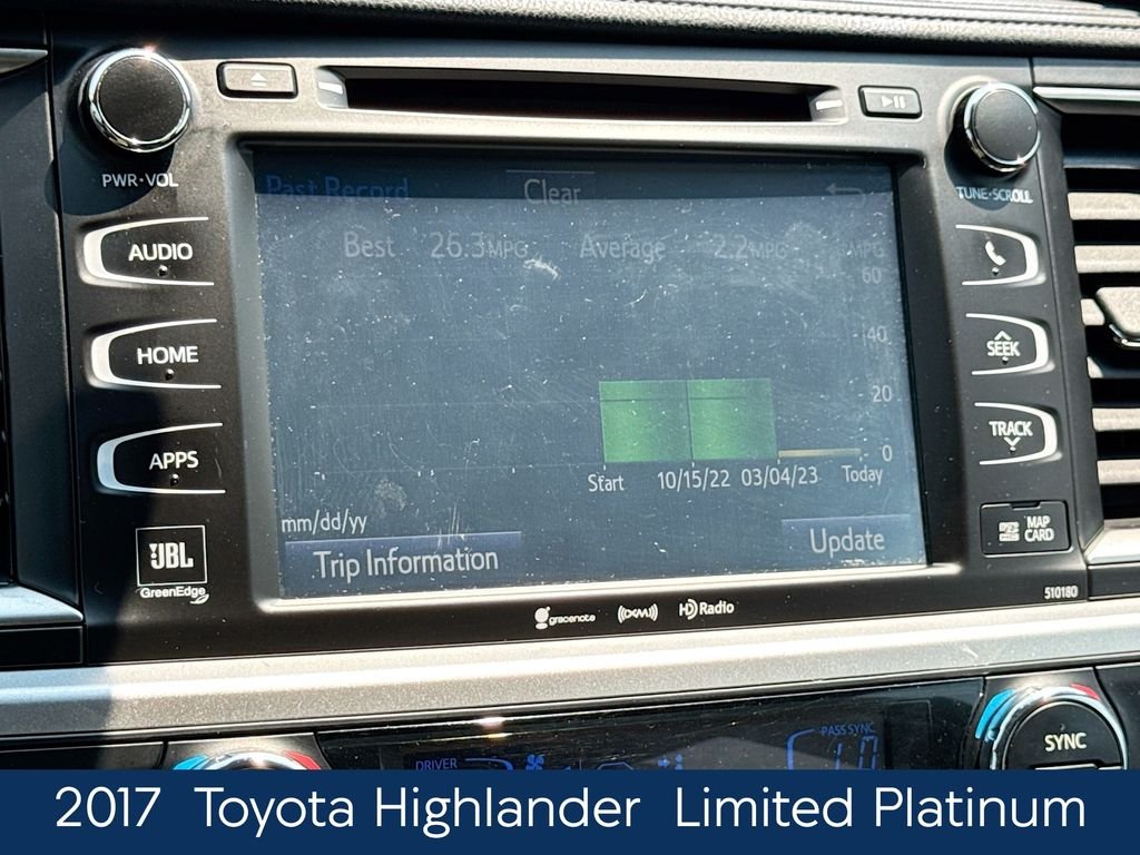 Used 2017 White Toyota Limited Platinum image 30