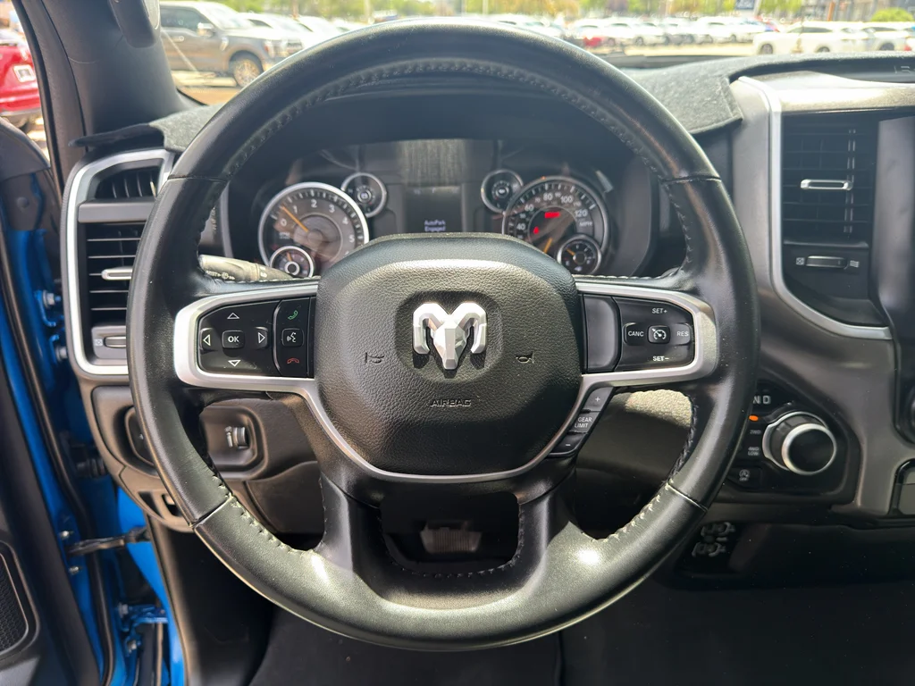 Used 2022 Hydro Blue Pearlcoat Ram Big Horn image 9