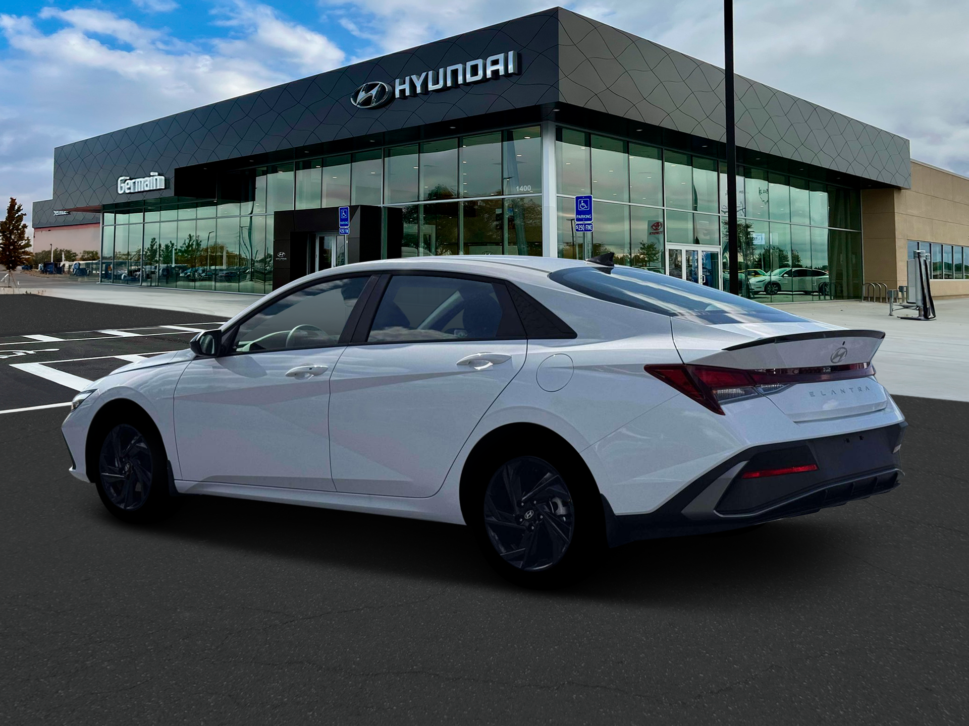 New 2026 Serenity White Hyundai SEL Sport image 4