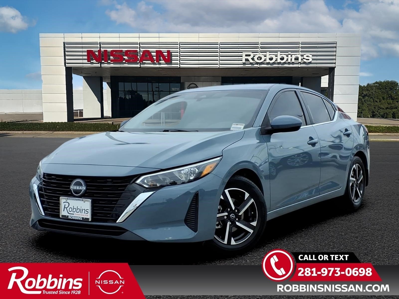 2025 Nissan Sentra SV Gray at Robbins Nissan