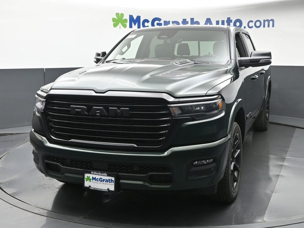 New 2026 Serrano-Green Metallic Exterior Paint RAM Laramie image 30