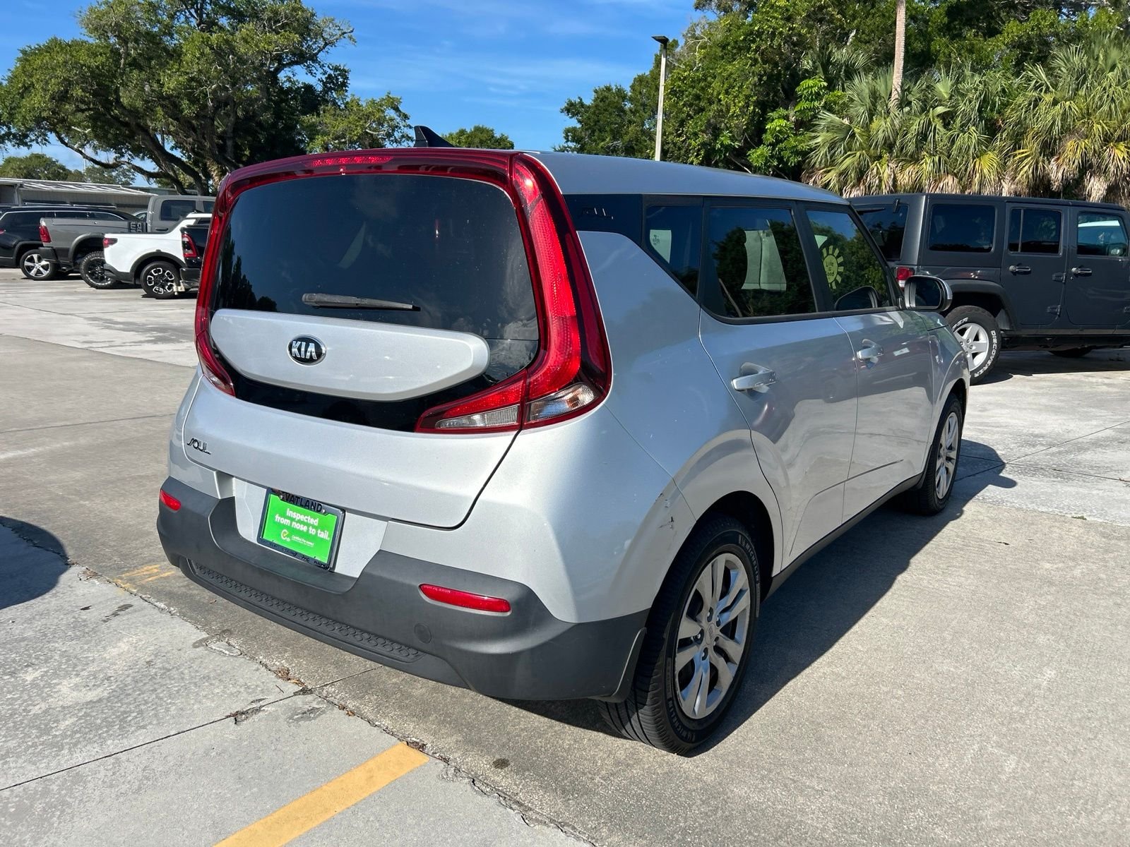 Used 2020 Silver Kia LX image 5