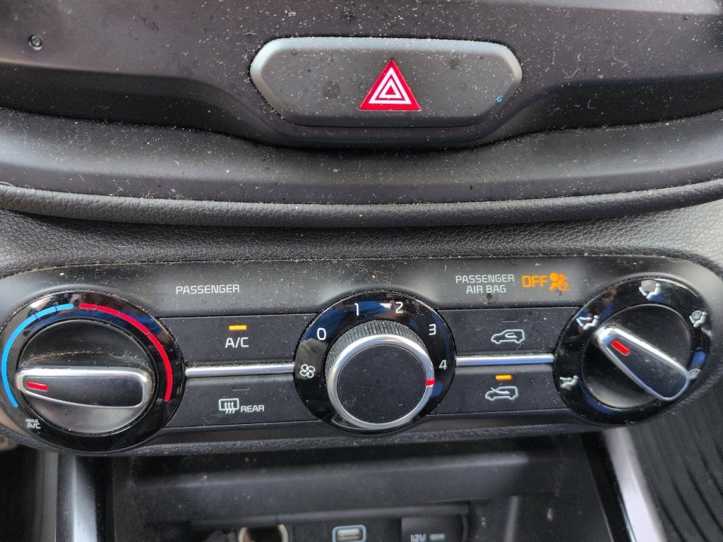 Used 2021 CHERRY BLACK Kia LX image 13