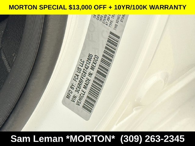 New 2026 Bright White Clear-Coat Exterior Paint Ram Big Horn/Lone Star image 28