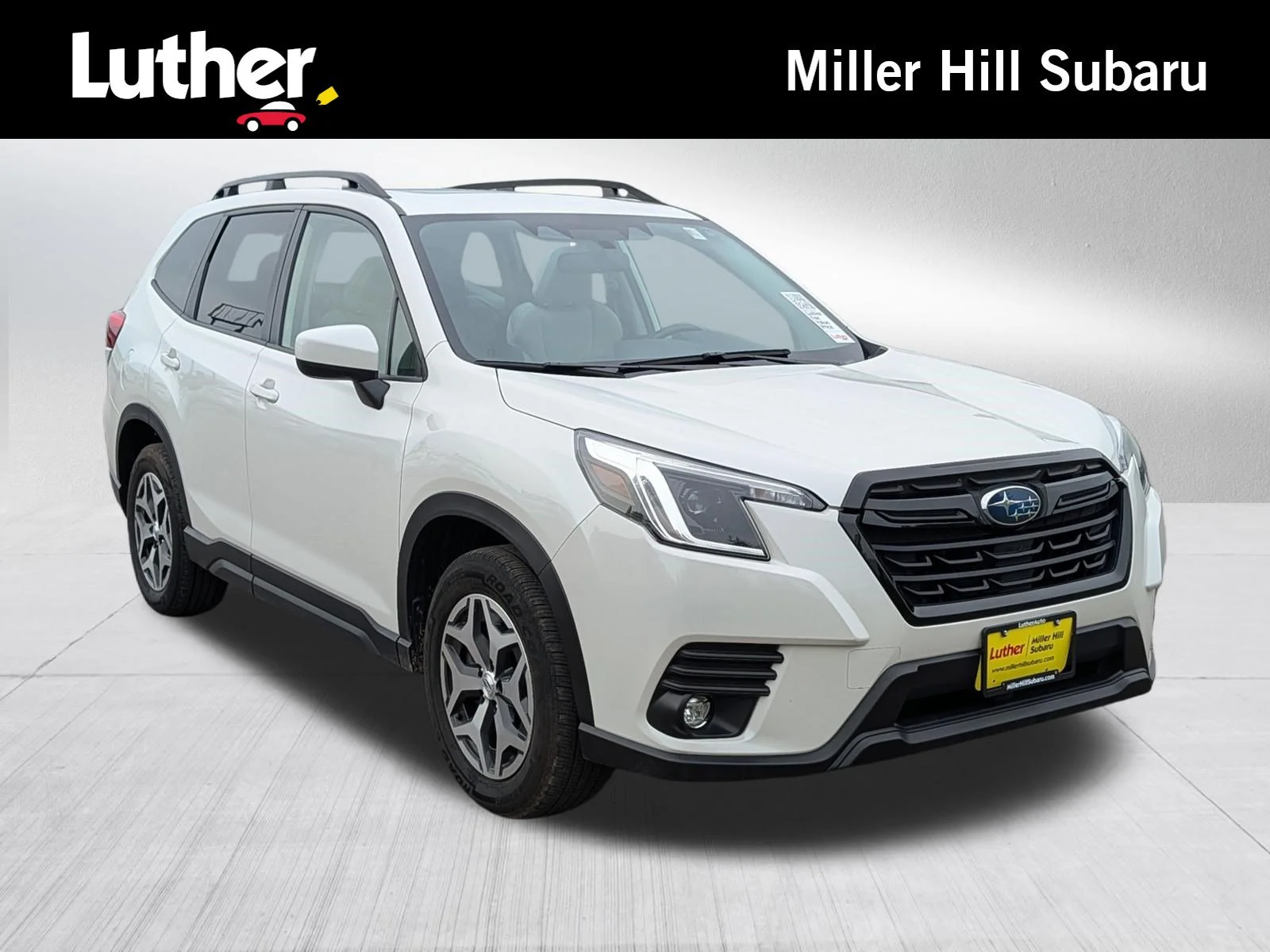 Used 2024 Crystal White Pearl Subaru Premium image 1