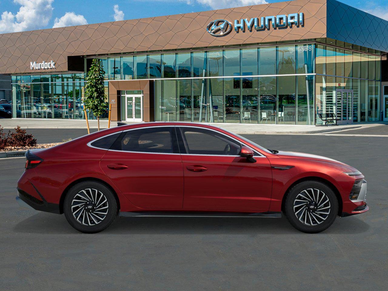 New 2026 Ultimate Red Hyundai SEL image 7