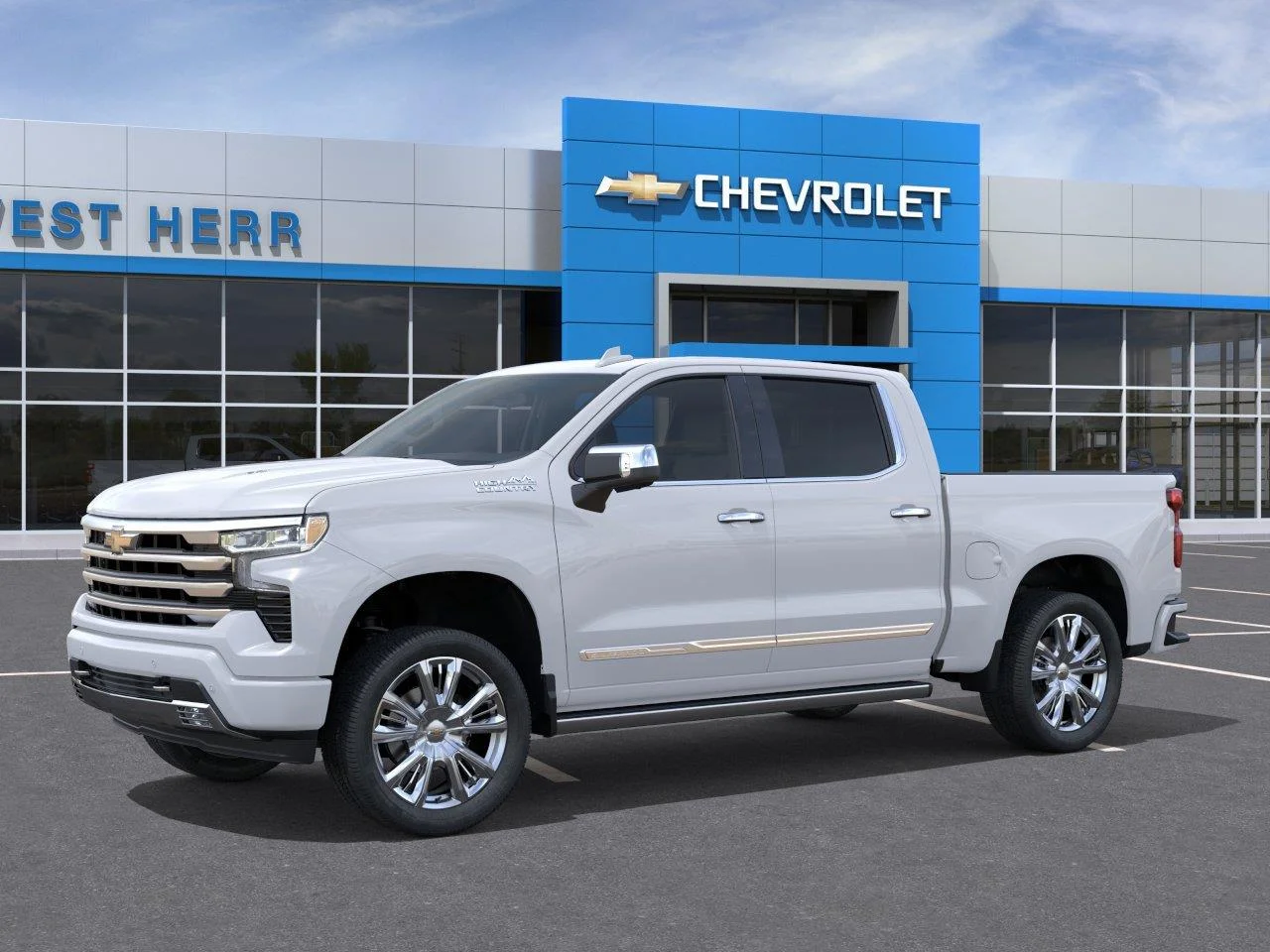 New 2026 Polar White Tricoat Chevrolet High Country image 2