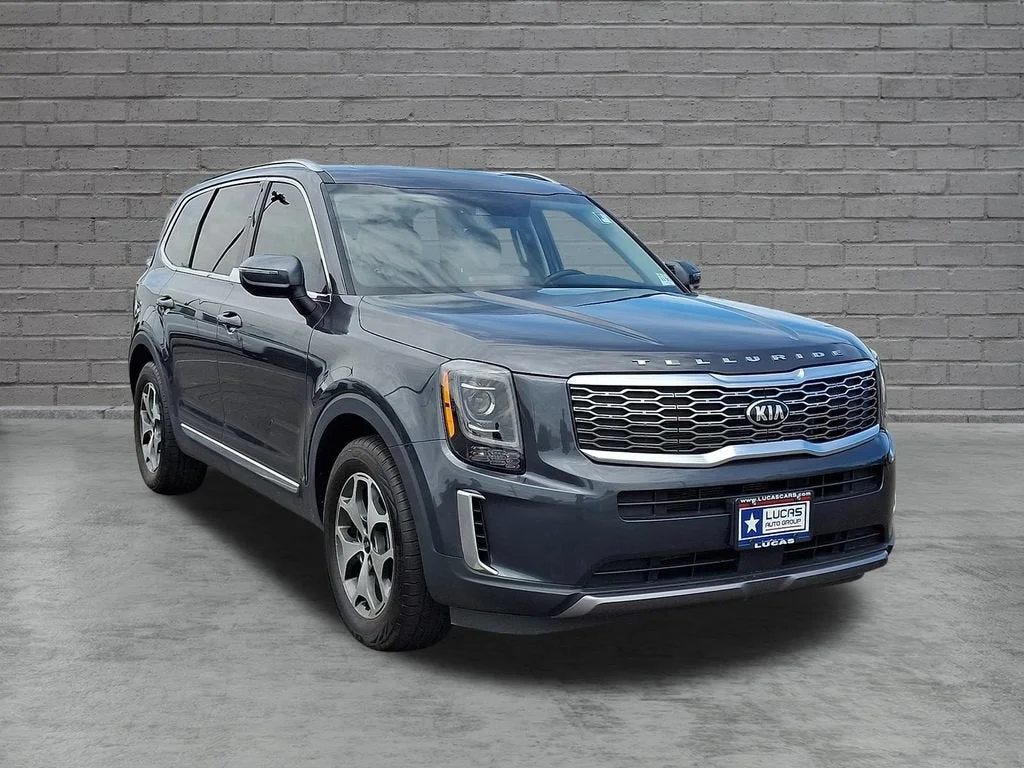 Used 2020 Gray Kia EX image 44