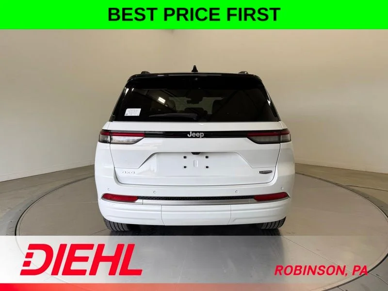 New 2026 Bright White Clear-Coat Exterior Paint Jeep Summit image 6