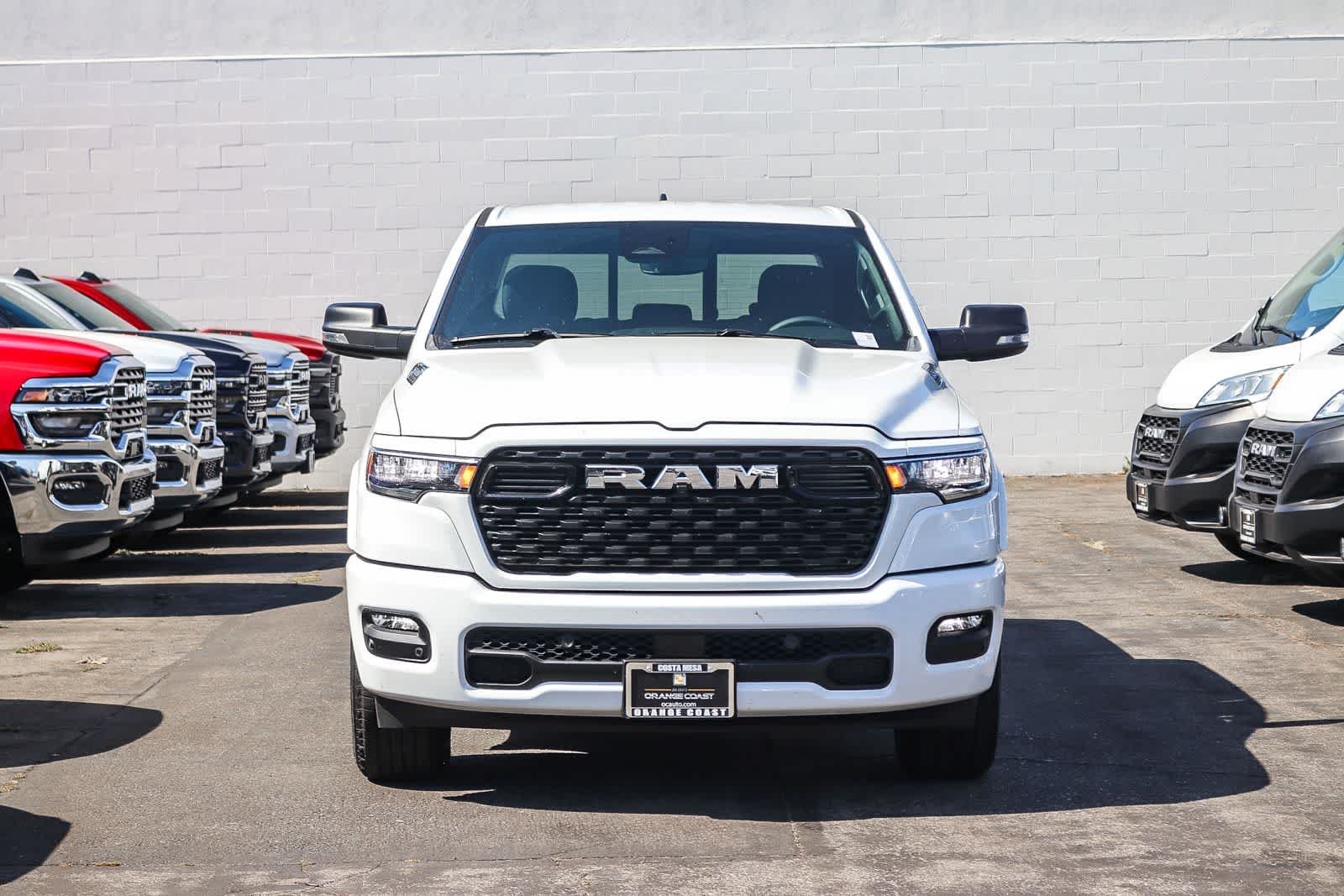 New 2026 Bright White Clear-Coat Exterior Paint RAM Big Horn image 2