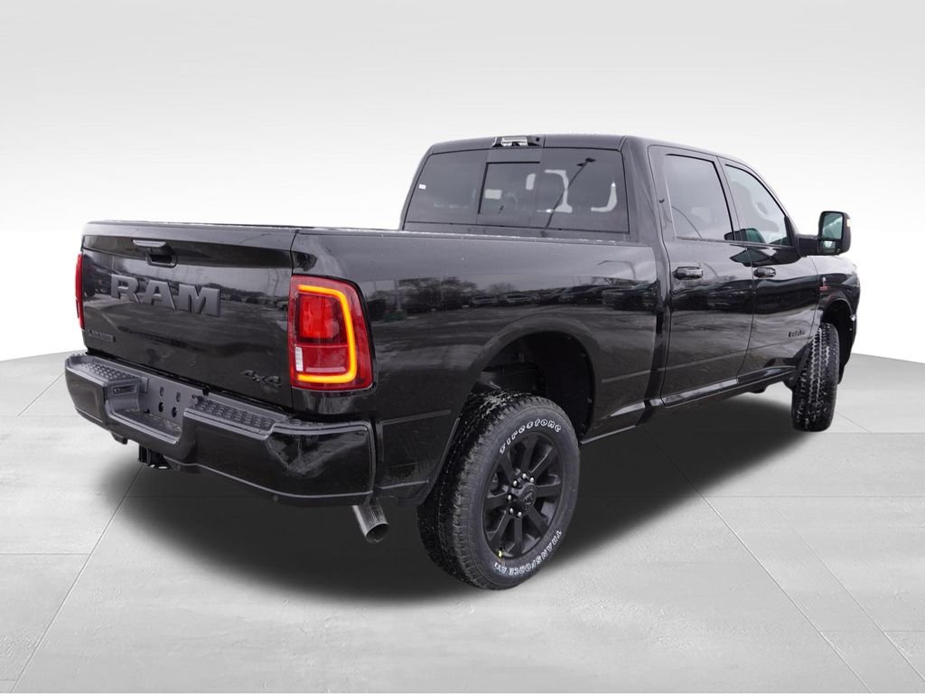 New 2026 Diamond Black Crystal Pearl-Coat Exterior Paint RAM Laramie image 3