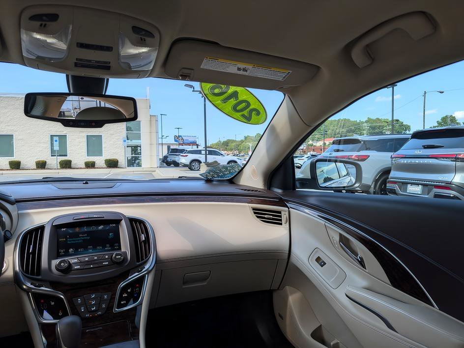 Used 2016 Sparkling Silver Metallic Buick Leather image 10