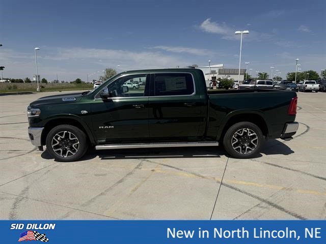 New 2026 Serrano-Green Metallic Exterior Paint RAM Laramie image 2
