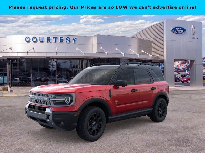New 2026 Ruby Red Metallic Tinted Clearcoat Ford Badlands image 1