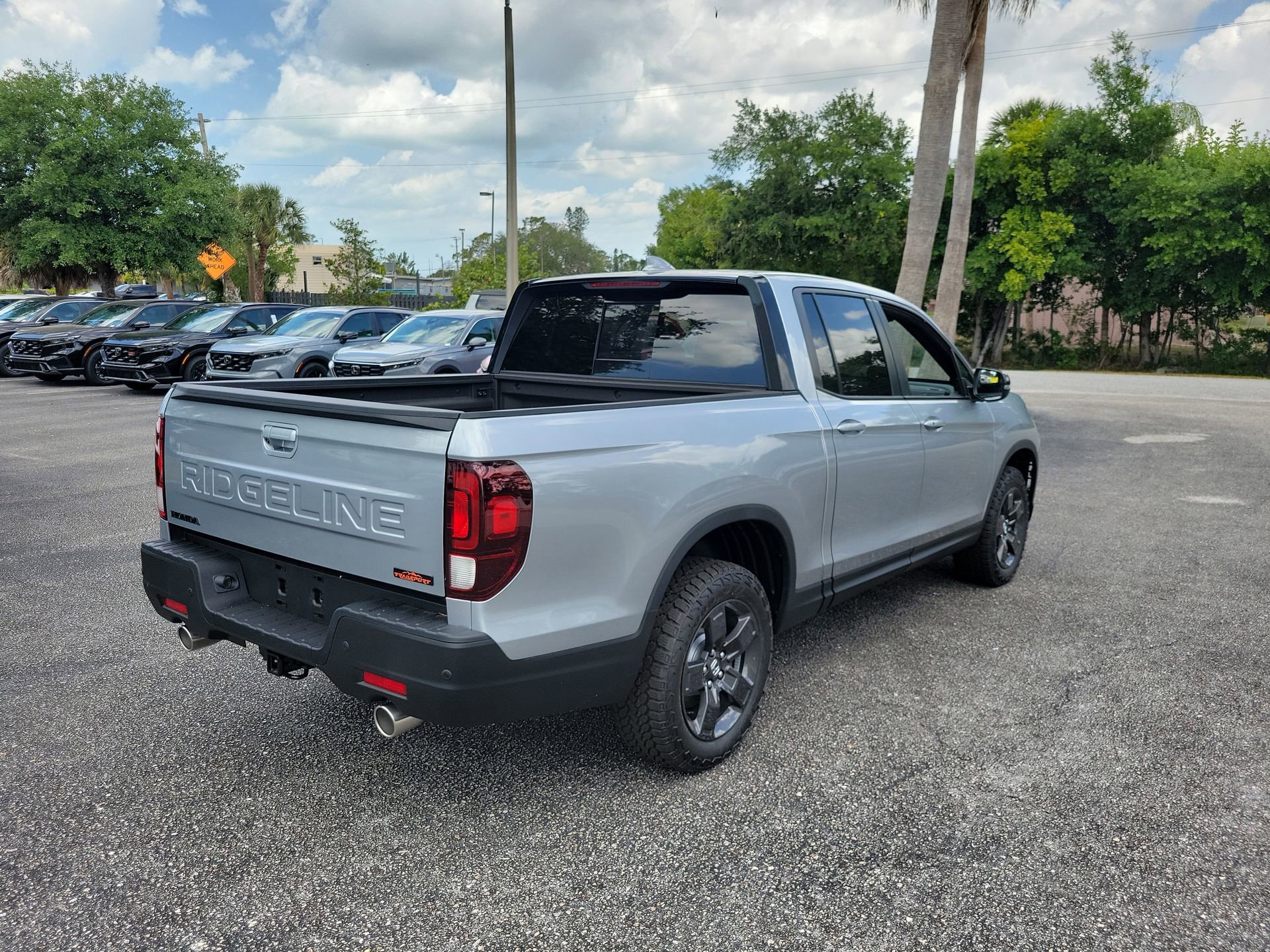 New 2026 Solar Silver Metallic Honda TrailSport image 6