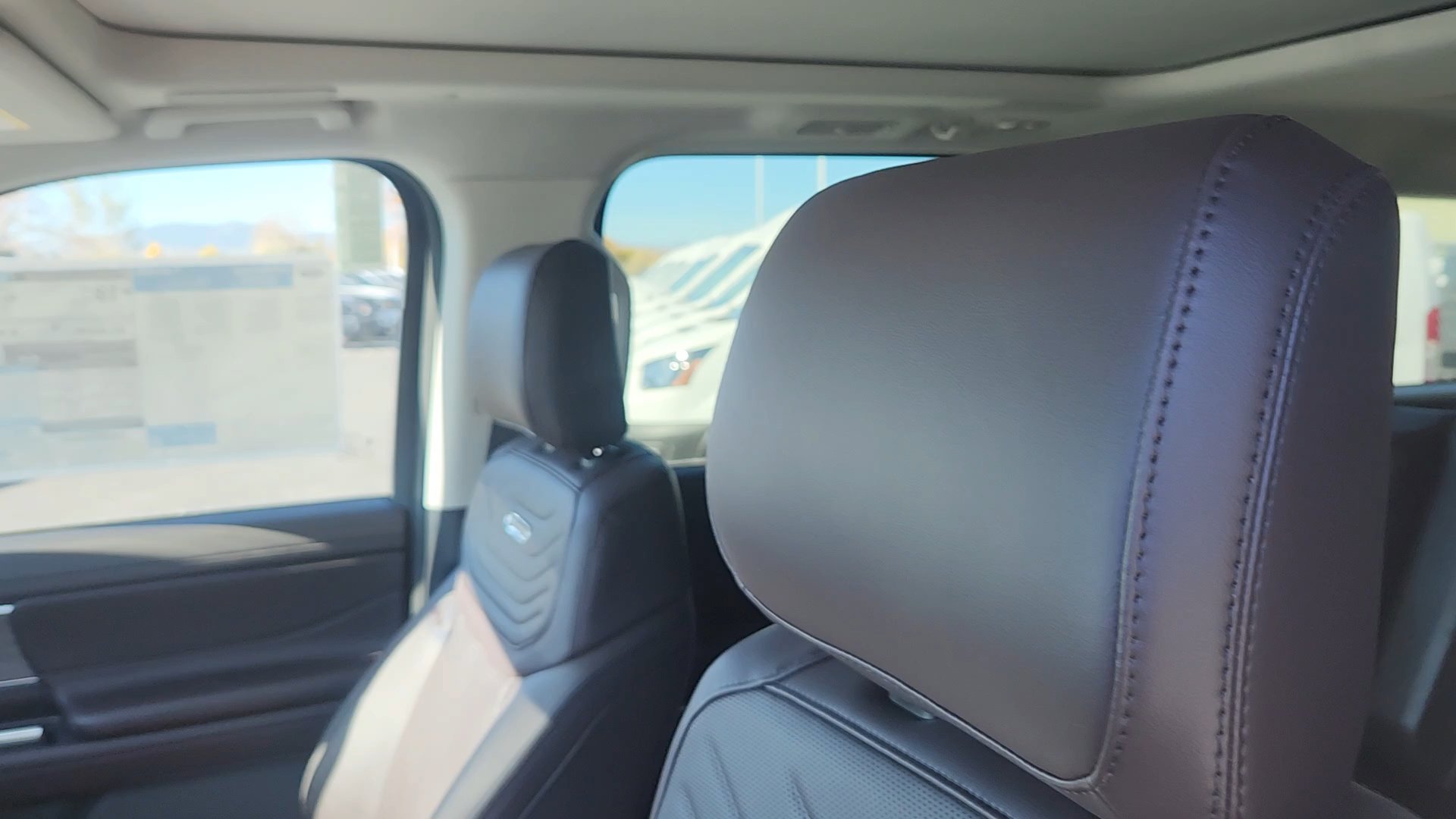 New 2025 Agate Black Metallic Ford Platinum image 16