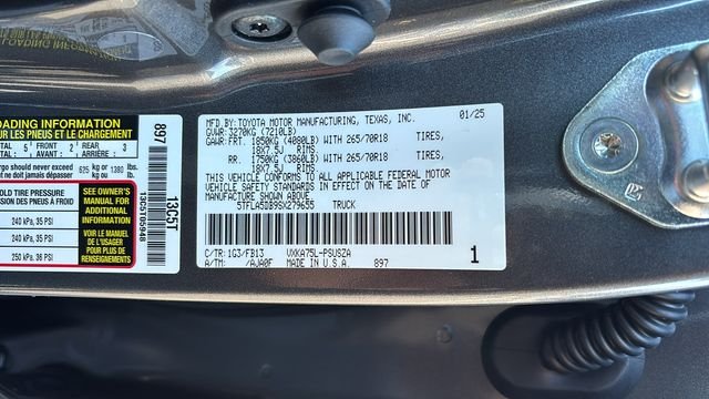 2025 Toyota Tundra SR5 - Photo 44