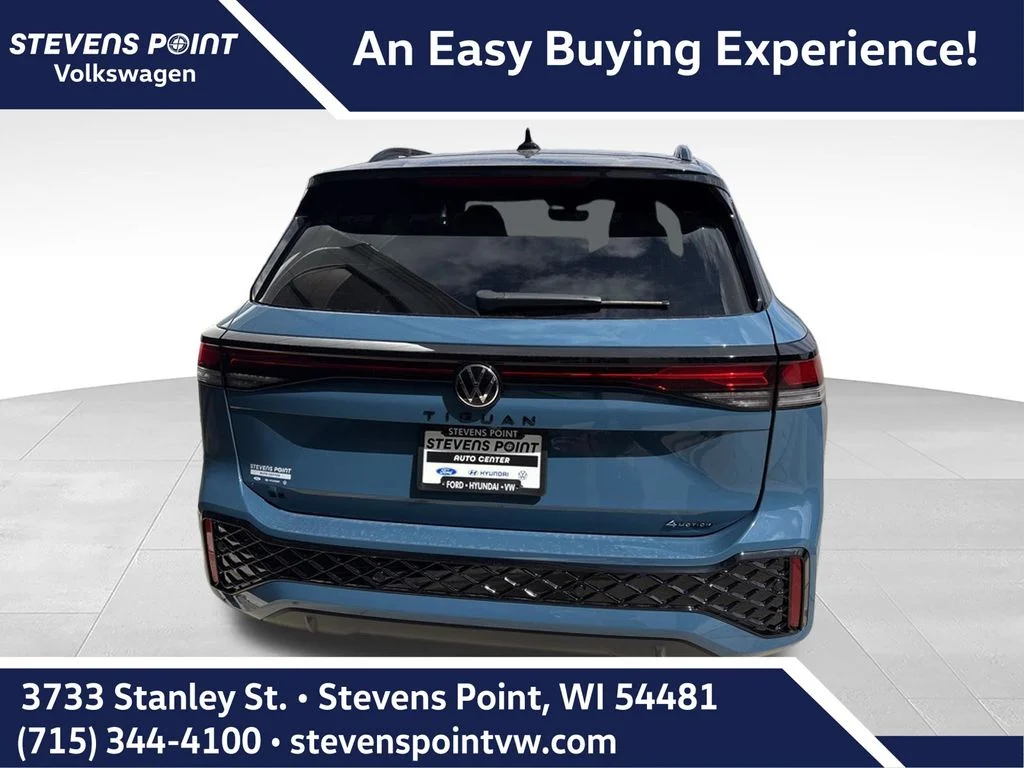 New 2026 Monterey Blue w/Deep Black Roof Volkswagen 2.0T SE R-Line Black image 4