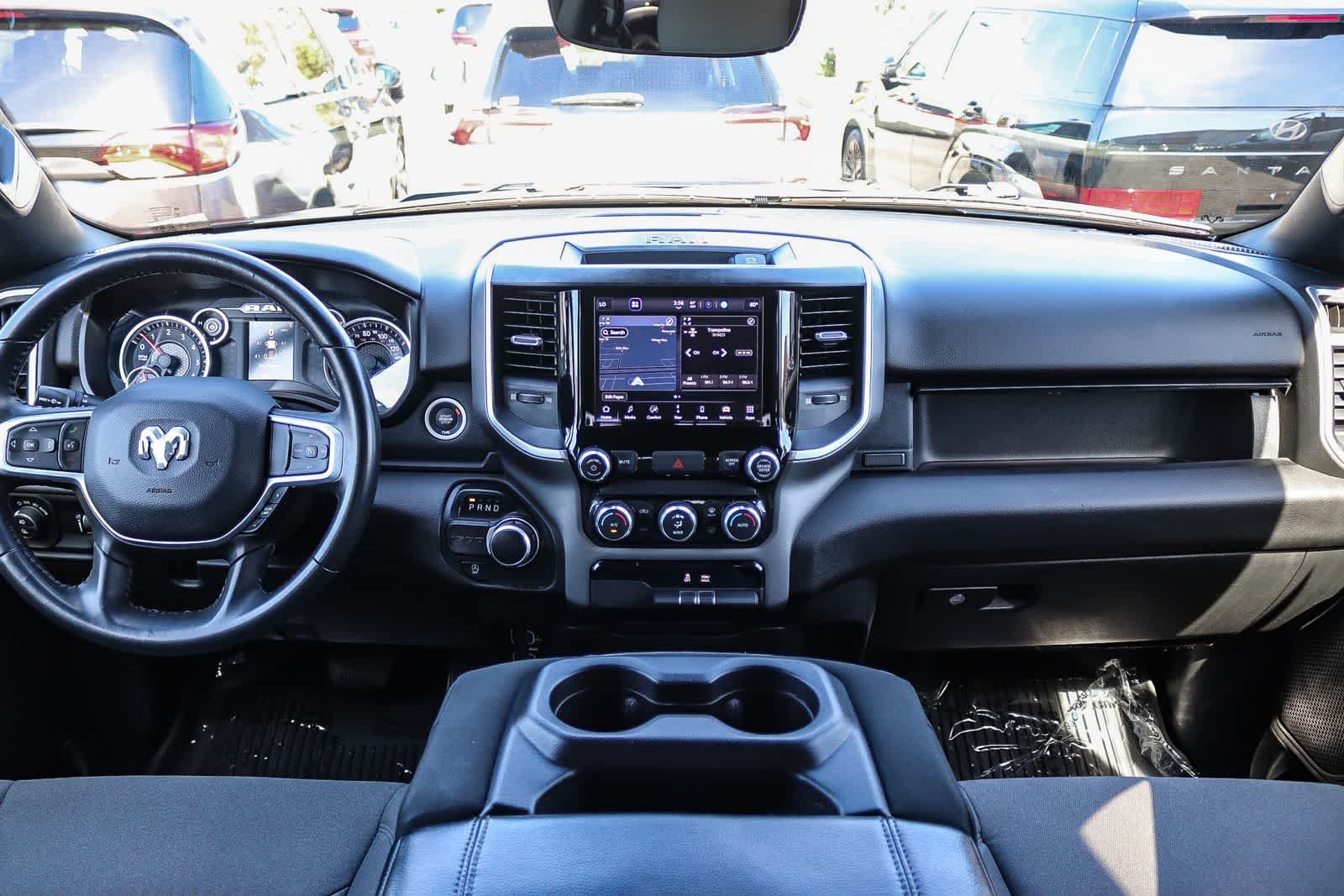 Used 2022 Patriot Blue Pearlcoat Ram Big Horn image 12