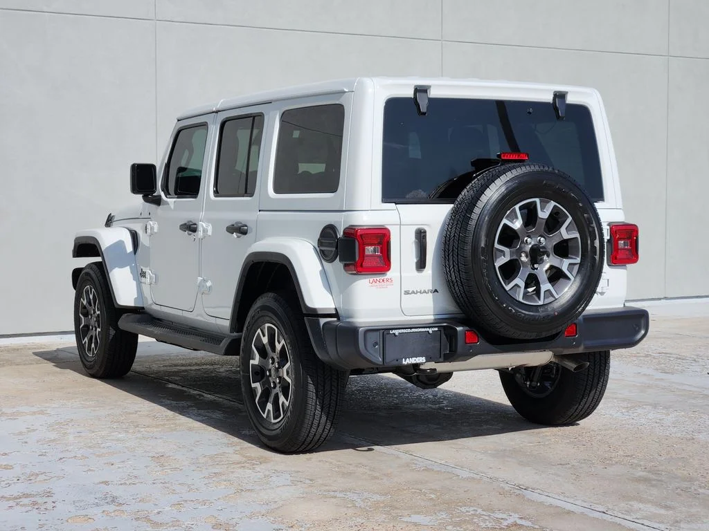 New 2026 Bright White Clearcoat Jeep Sahara image 3