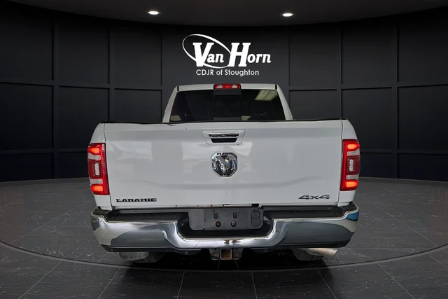Used 2020 Bright White Clearcoat Ram Laramie image 6