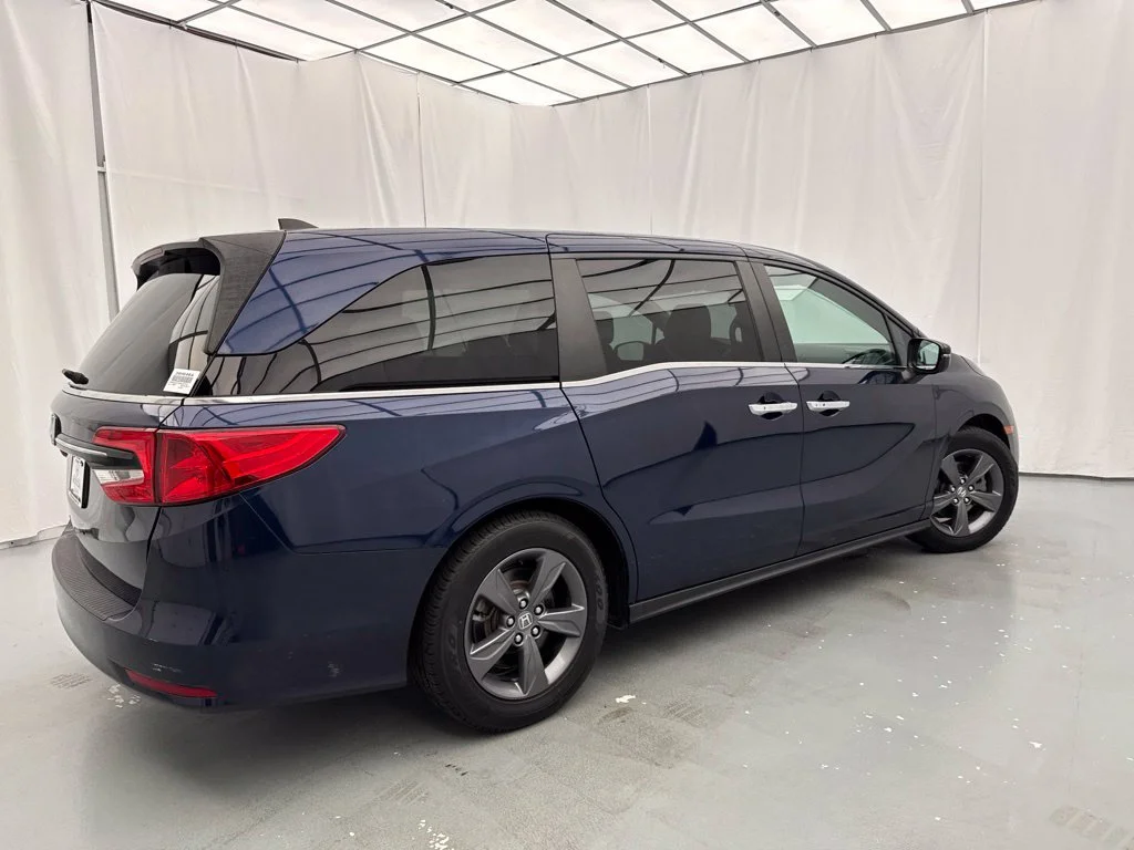 Used 2022 Obsidian Blue Pearl Honda EX image 11