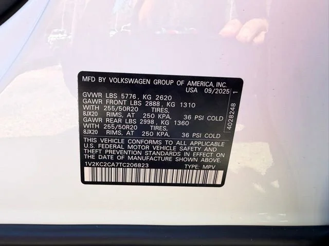 2026 Volkswagen Atlas Cross Sport SE w/Tech - Photo 25