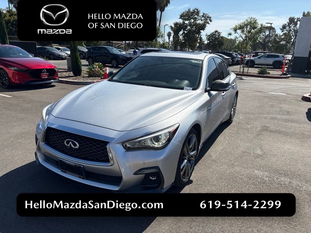 Used 2019 Liquid Platinum INFINITI 3.0t Signature Edition image 1