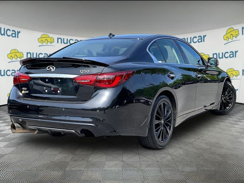 Used 2023 Black INFINITI LUXE image 6