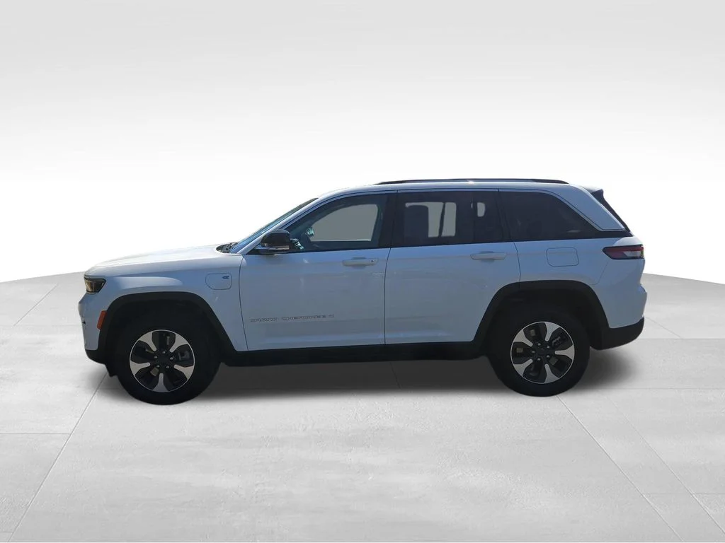 Used 2024 Bright White Clearcoat Jeep 4xe image 14