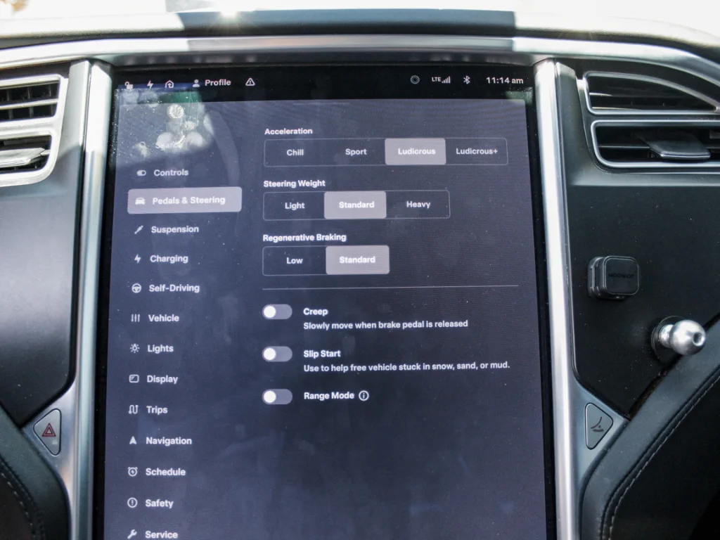 Used 2018 Solid Black Tesla P100D image 20