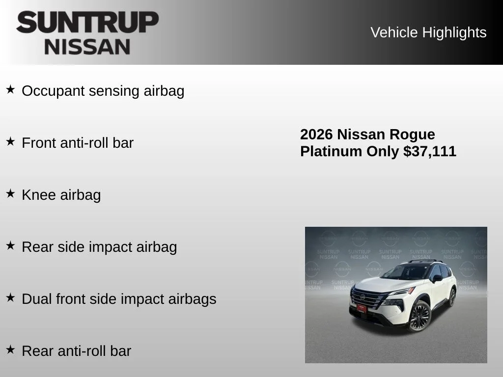 2026 Nissan Rogue Platinum - Photo 31
