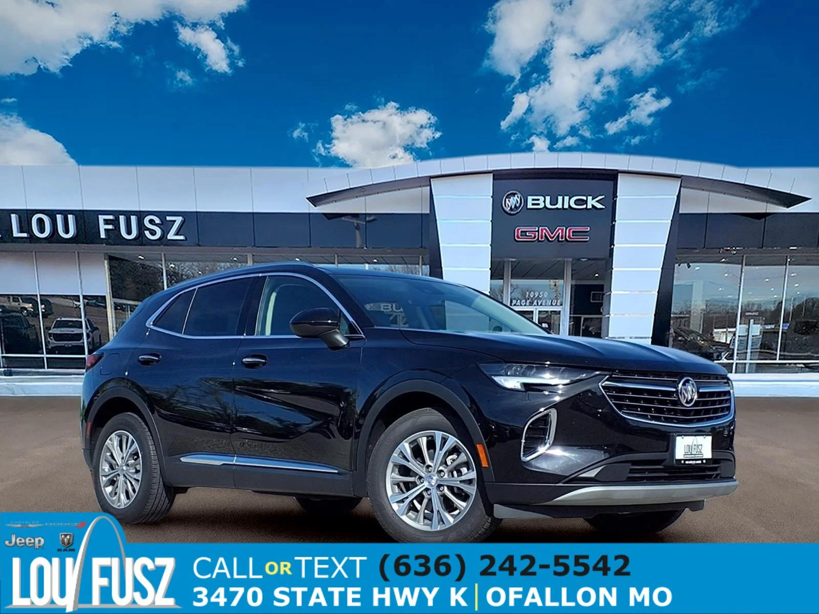 Used 2023 Ebony Twilight Metallic Buick Preferred image 1