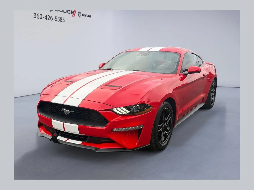 Used 2021 Red Ford EcoBoost Premium image 1