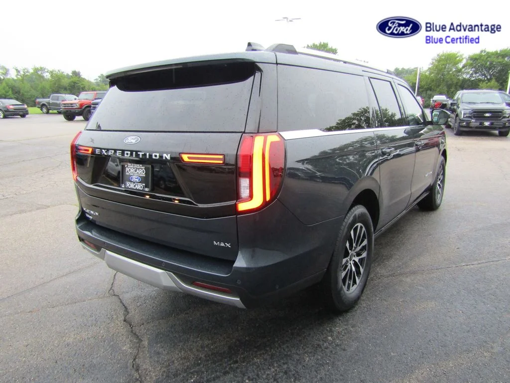 Certified Used 2025 Stone Blue Metallic Ford Platinum image 9