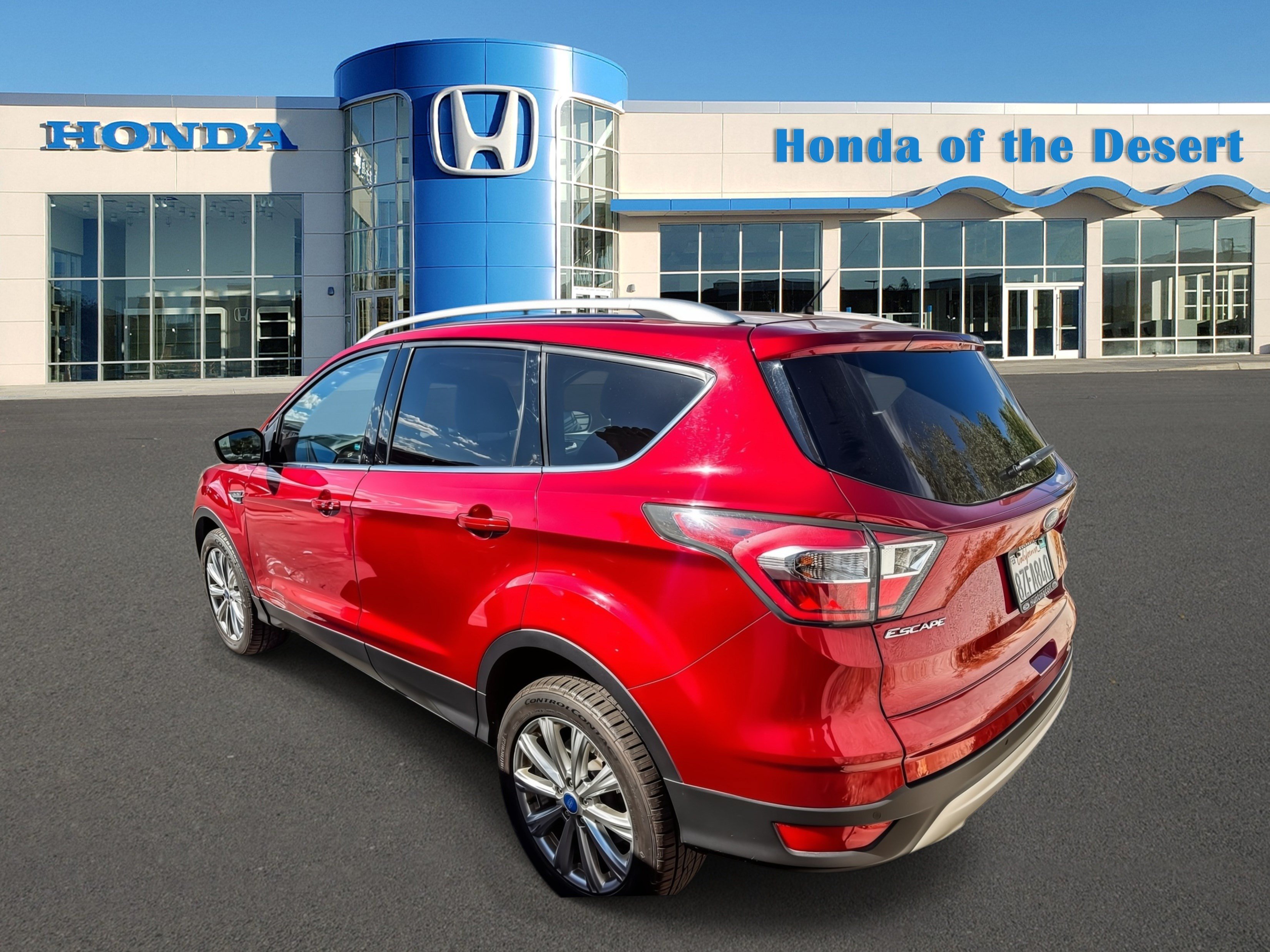 Used 2017 Ruby Red Metallic Ford Titanium image 4