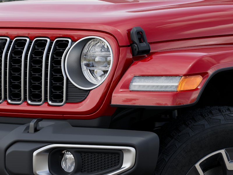 New 2025 Firecracker Red Clear-Coat Exterior Paint Jeep Sahara image 40