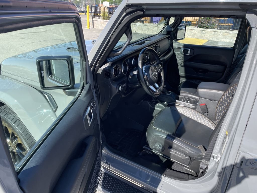 Certified Used 2022 Gray Jeep Unlimited Sahara High Altitude image 14