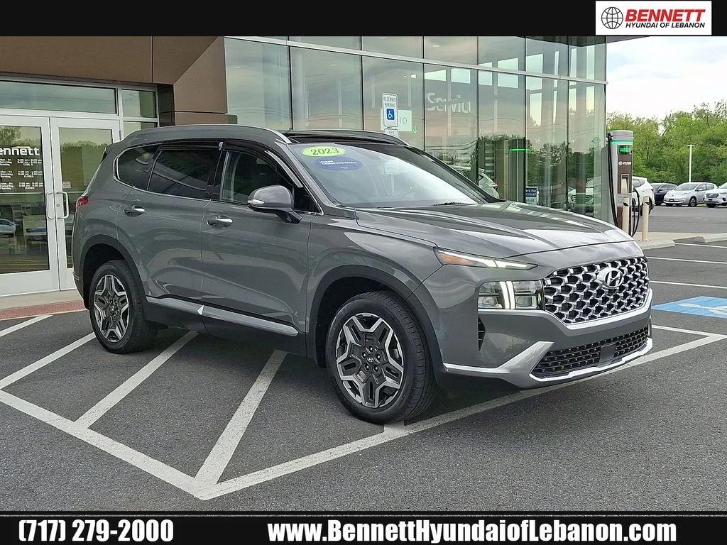 Certified Used 2023 Gray Hyundai SEL Premium image 1