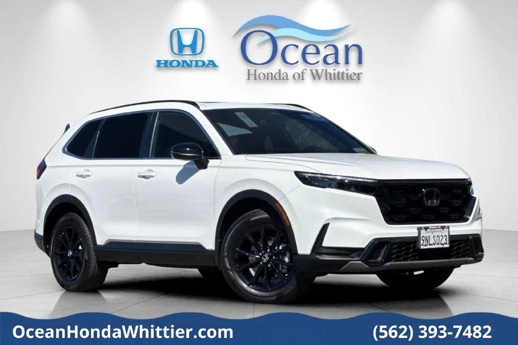 Certified Used 2024 Platinum White Pearl Honda Sport image 1
