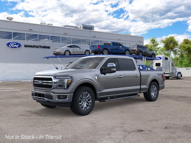 New 2026 Carbonized Gray Metallic Ford Lariat image 2