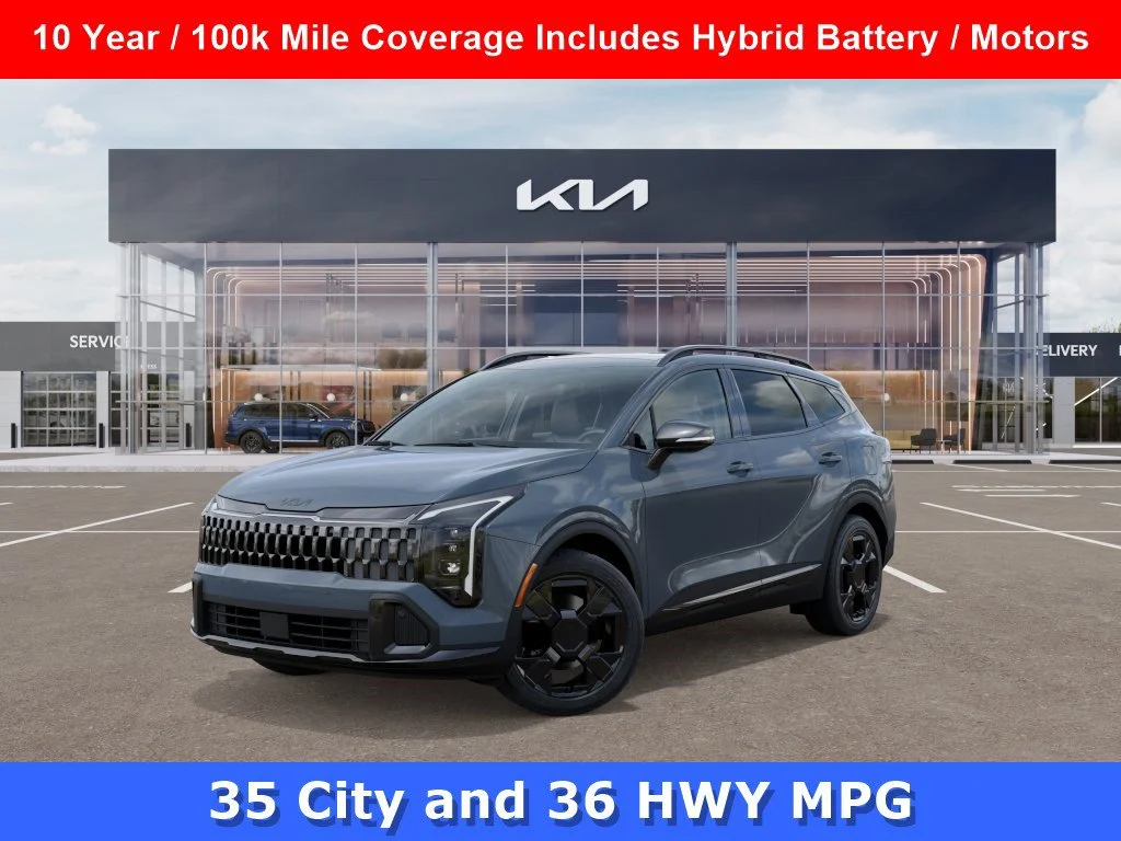 New 2027 Heritage Blue Kia X-Line image 1
